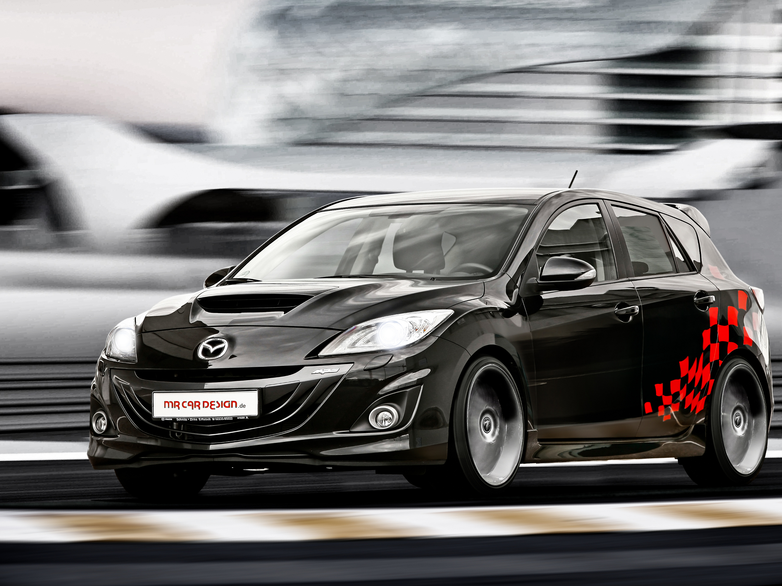 Mazda 3 MPS: Tuning von MR Car Design autozeitung de