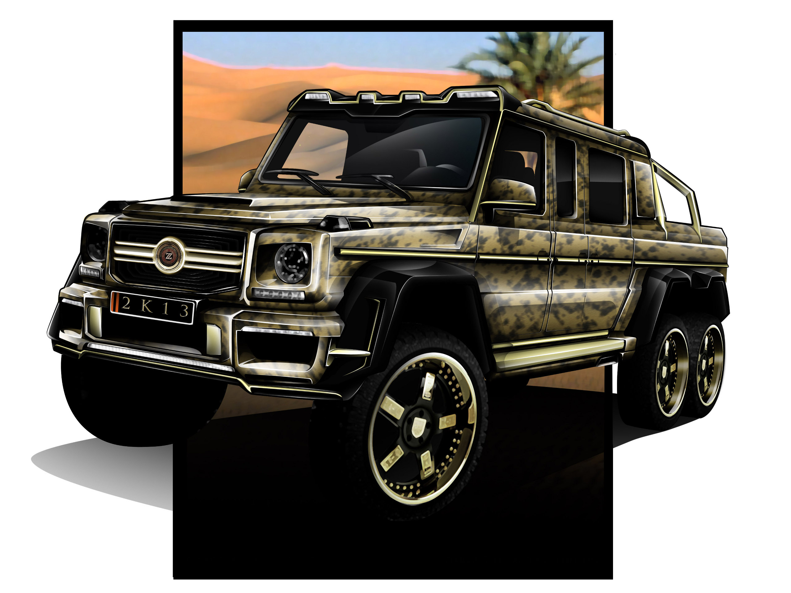 Dartz G Eopard Mercedes G 63 Amg 6x6 Tuning Autozeitung De