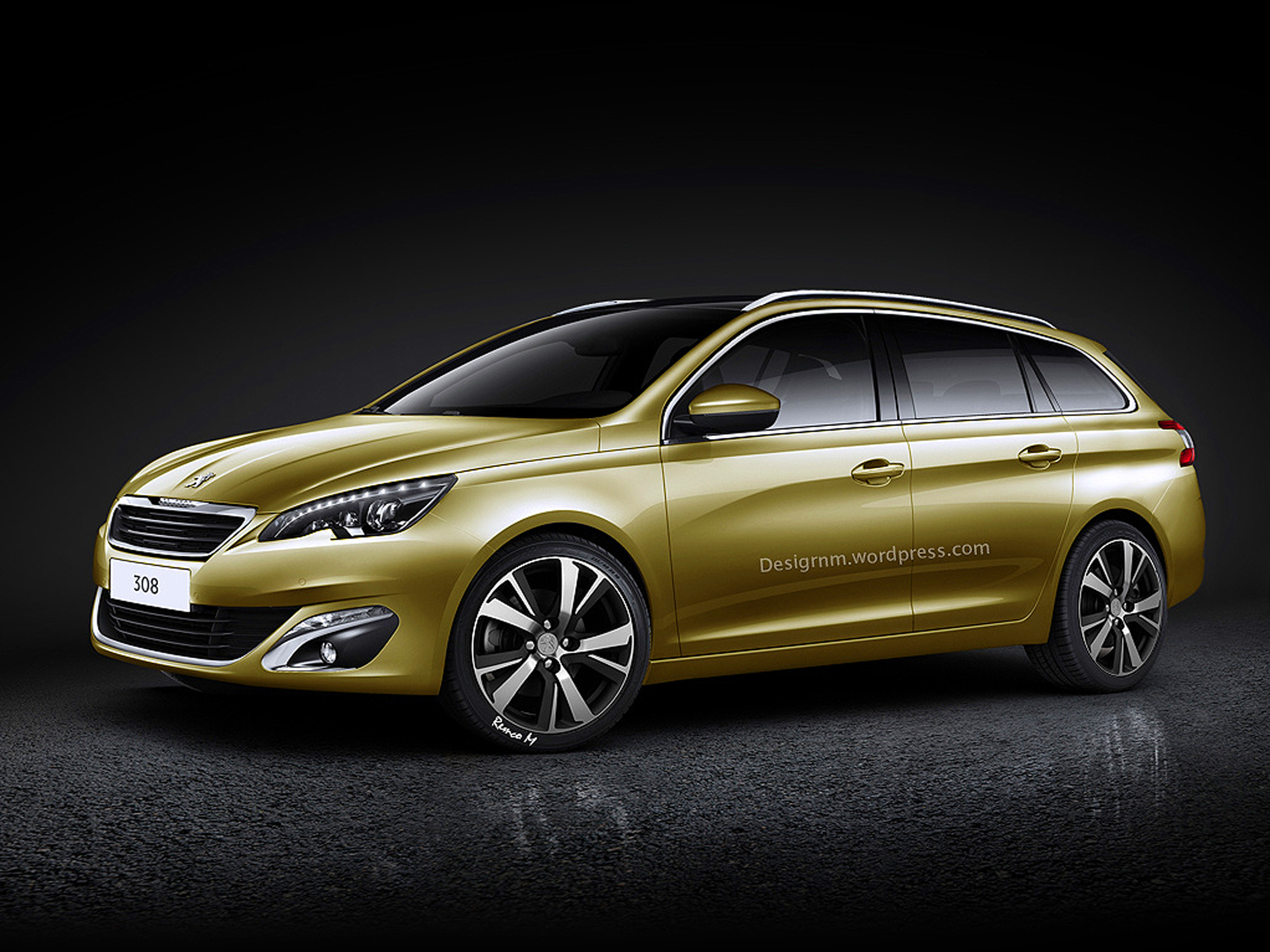 Peugeot 308 SW 2014 Vorschau auf neuen KompaktKombi