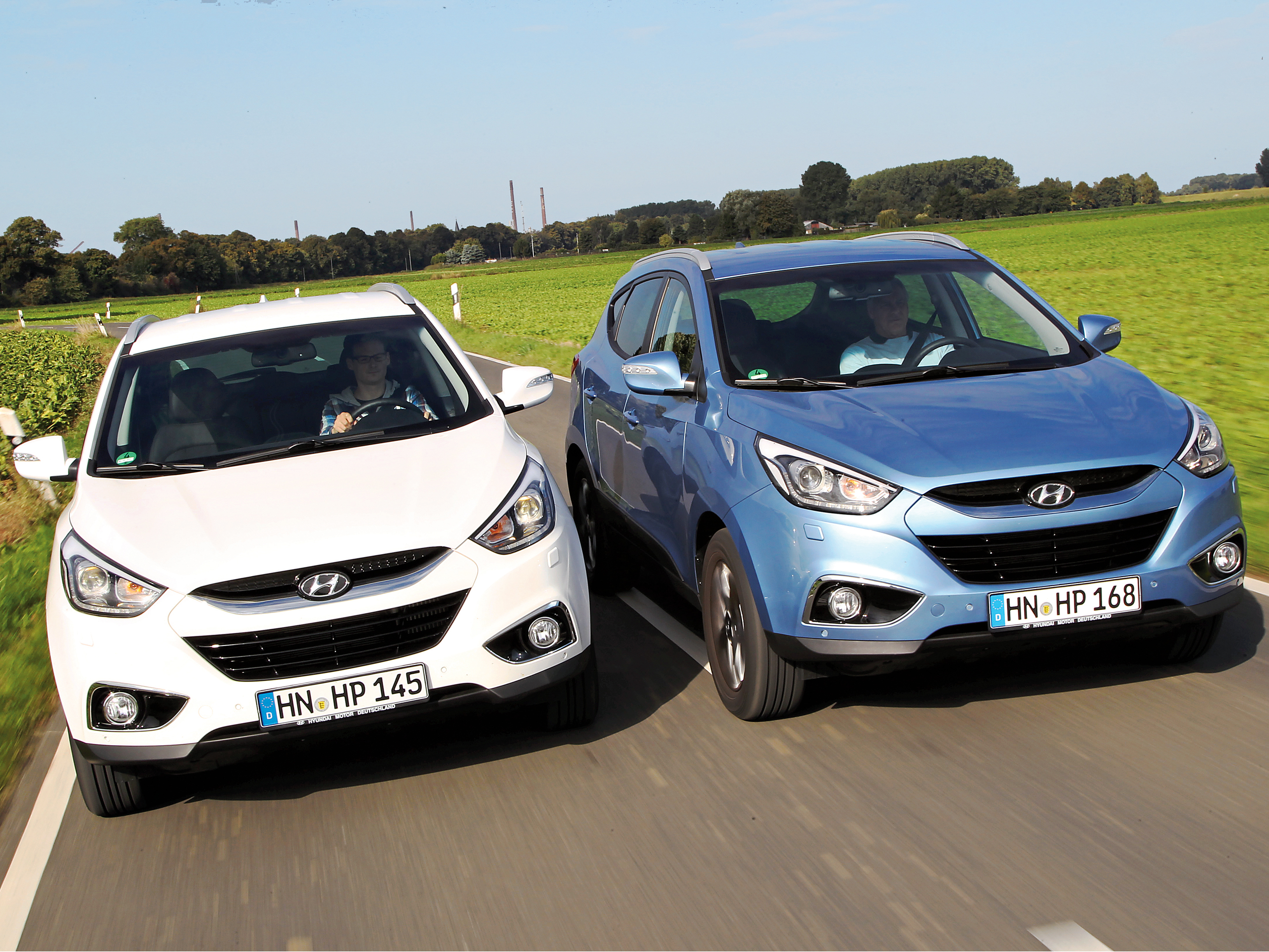 Hyundai ix35 tankinhalt