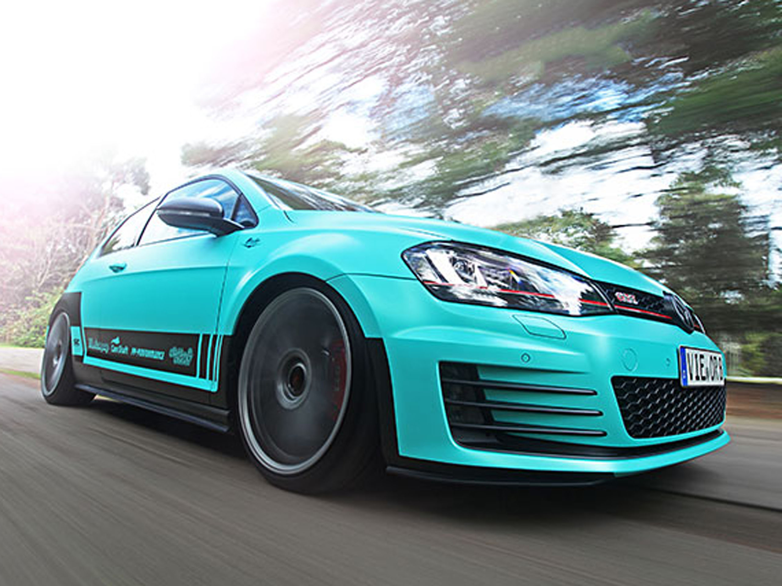 Folierung Fur Den Vw Golf 7 Car Wrapping Von Tuner Cam Shaft