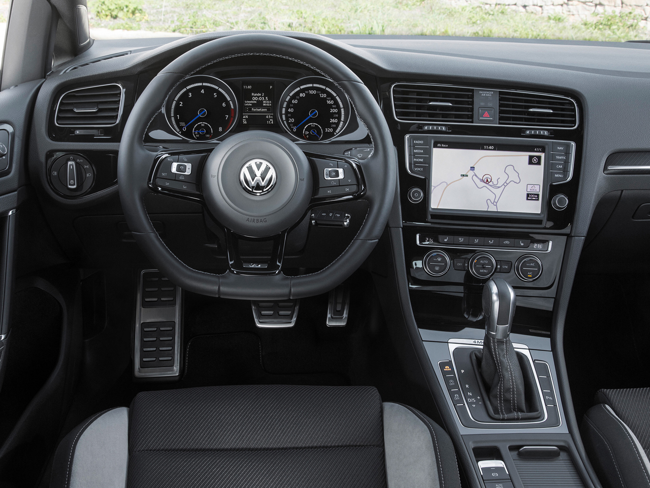 Neuer Vw Golf 7 R Variant 2015 Erste Testfahrt