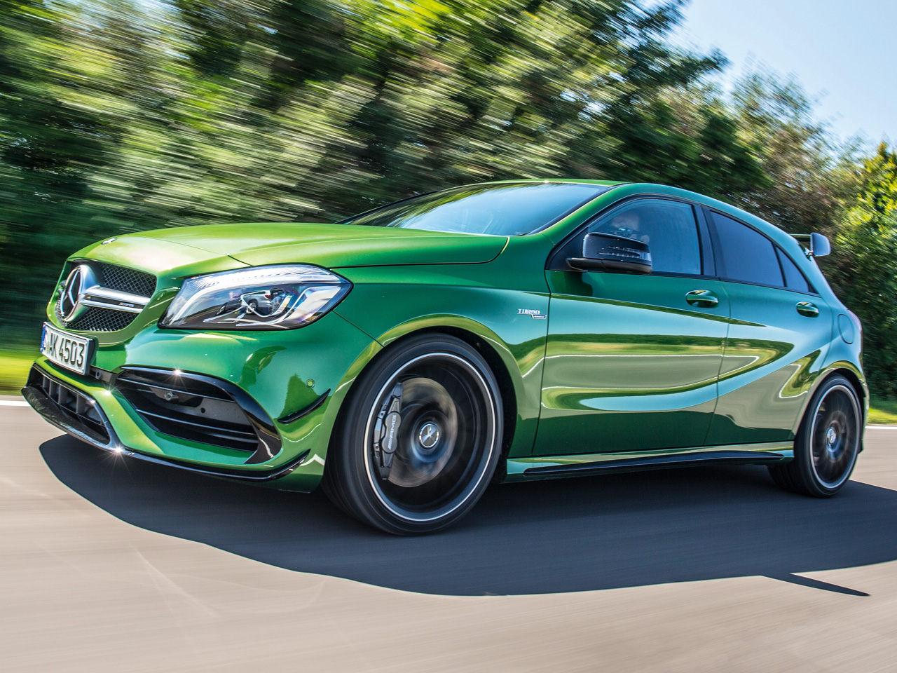 Mercedes Amg A 45 4matic Fahrbericht Autozeitung De