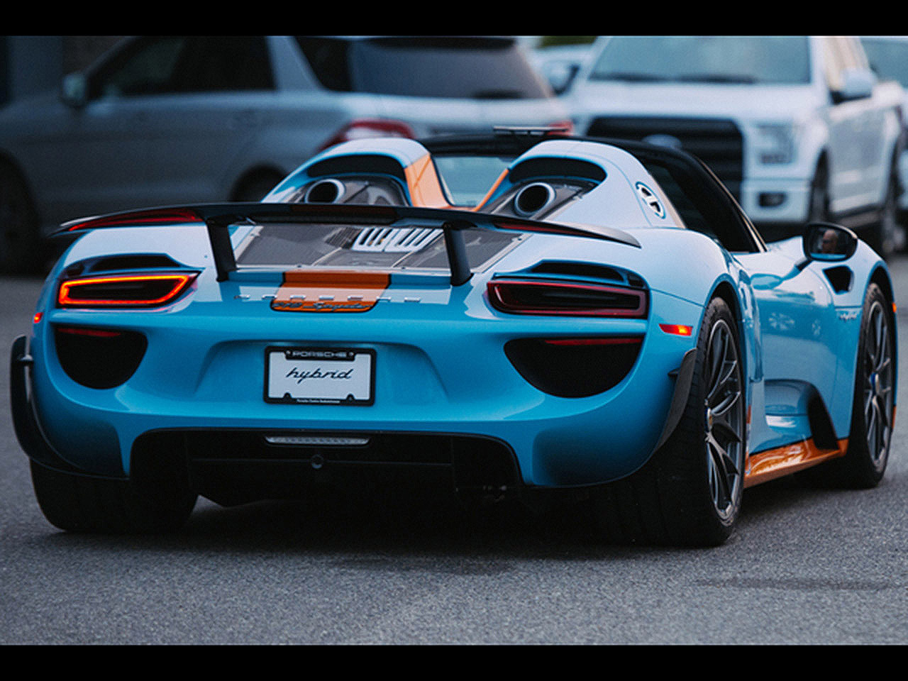 New Mercedes Suv >> Porsche 918 Spyder: Tuning im Gulf-Design | autozeitung.de New Mercedes Suv >> Porsche 918 Spyder: Tuning im Gulf-Design | autozeitung.de