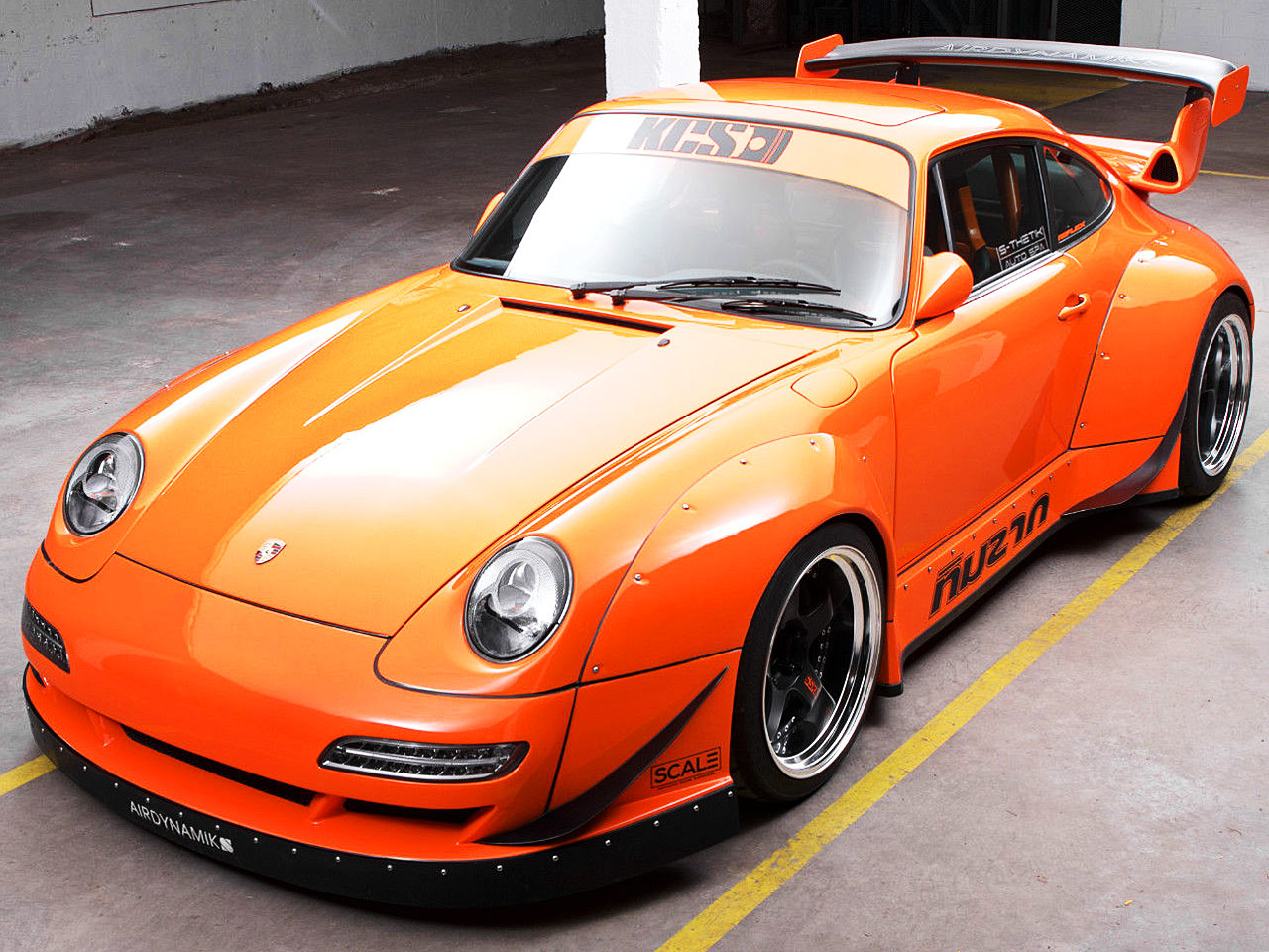 Porsche 911 японский обвес