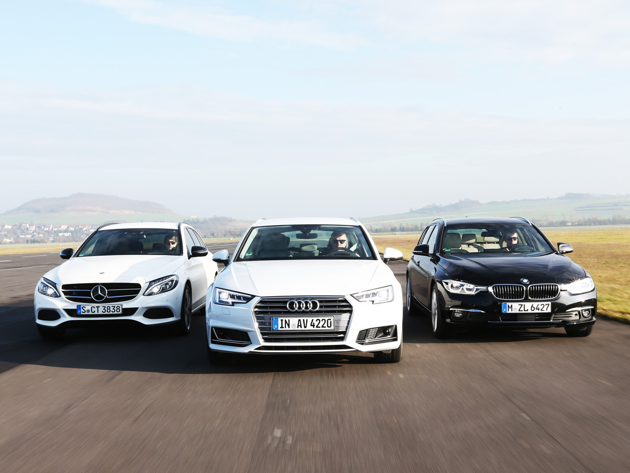 A4 Avant/3er Touring/C-Klasse T-Modell: Test