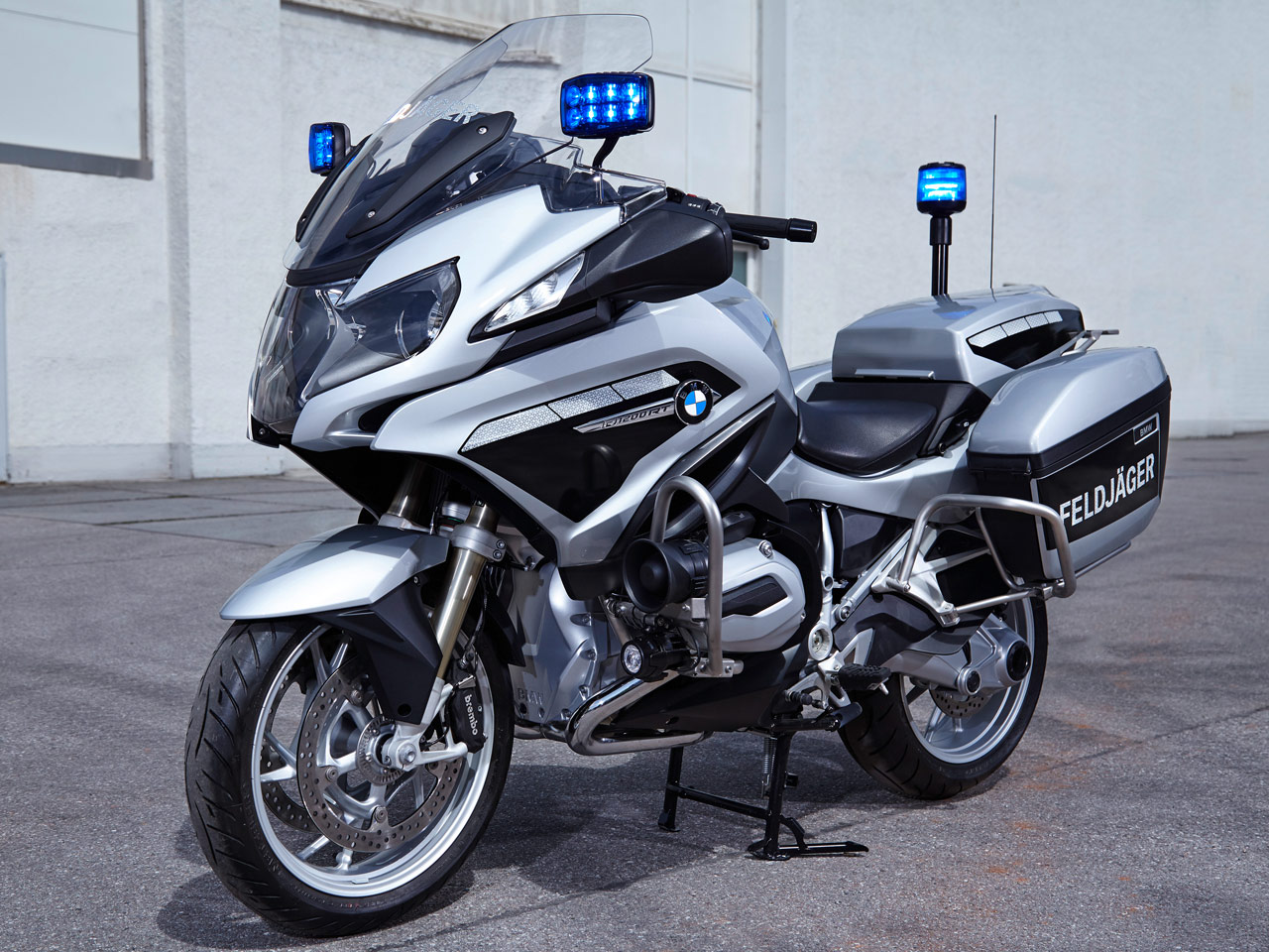 BMW-Polizeifahrzeuge: Motorräder