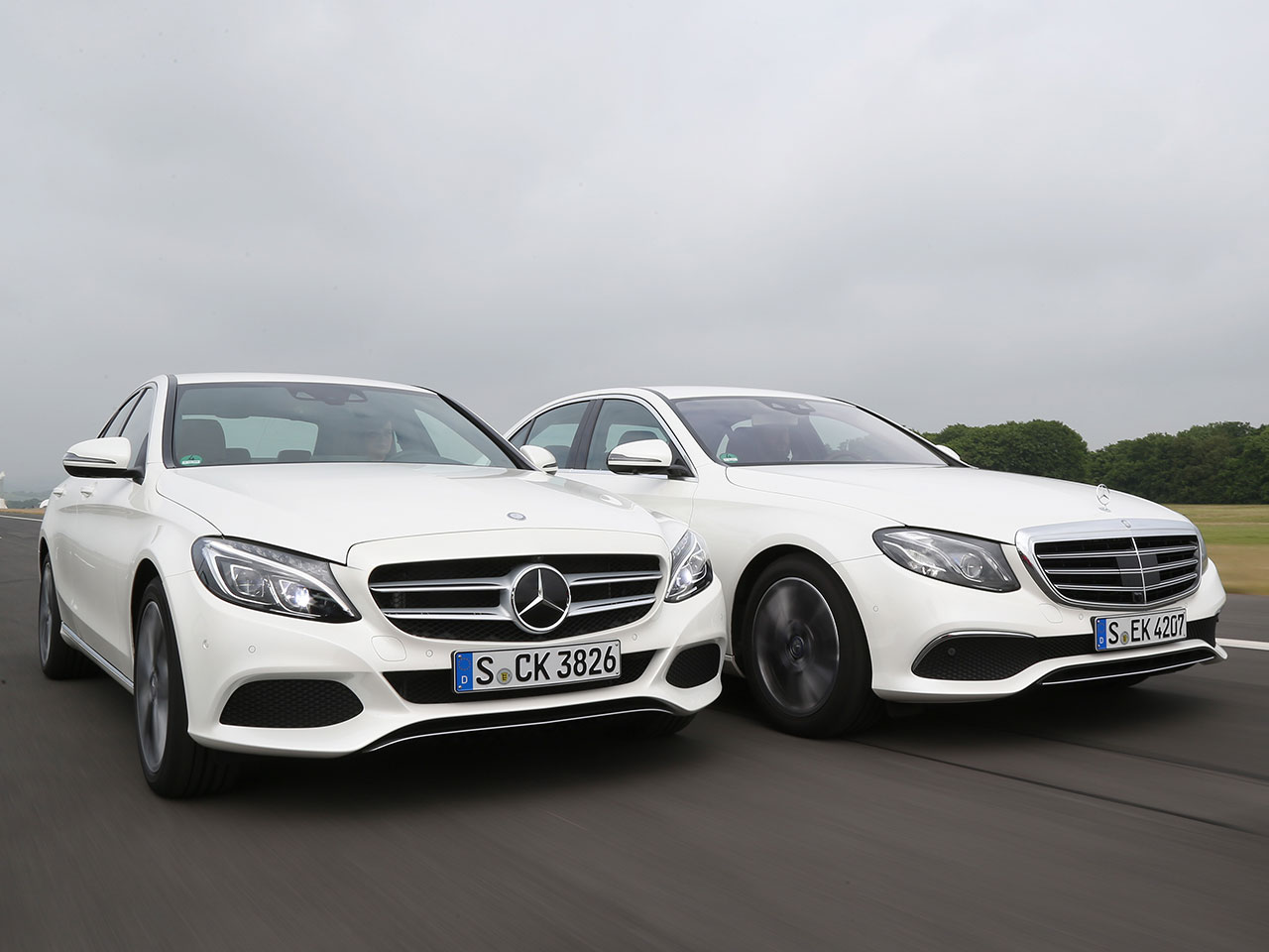 Mercedes C 200 (W205) und C 300 d (S205) im Test: Technische Daten, Preis