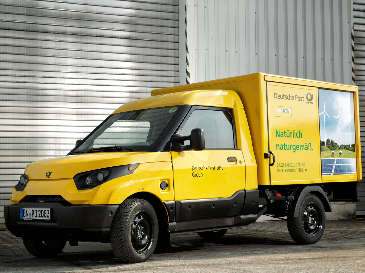elektrische auto dhl elektrische auto dhl