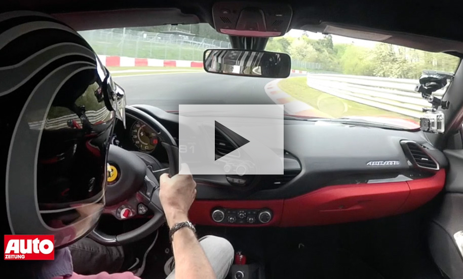 Ferrari 488 Gtb Video Autozeitungde