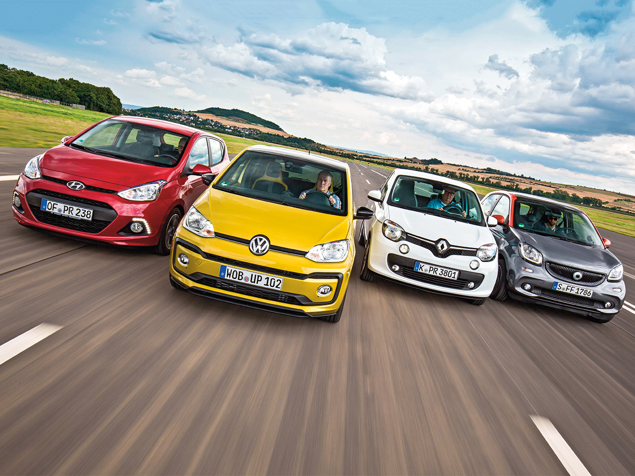 Hyundai I10 Renault Twingo Smart Forfour Vw Up Test Autozeitung De