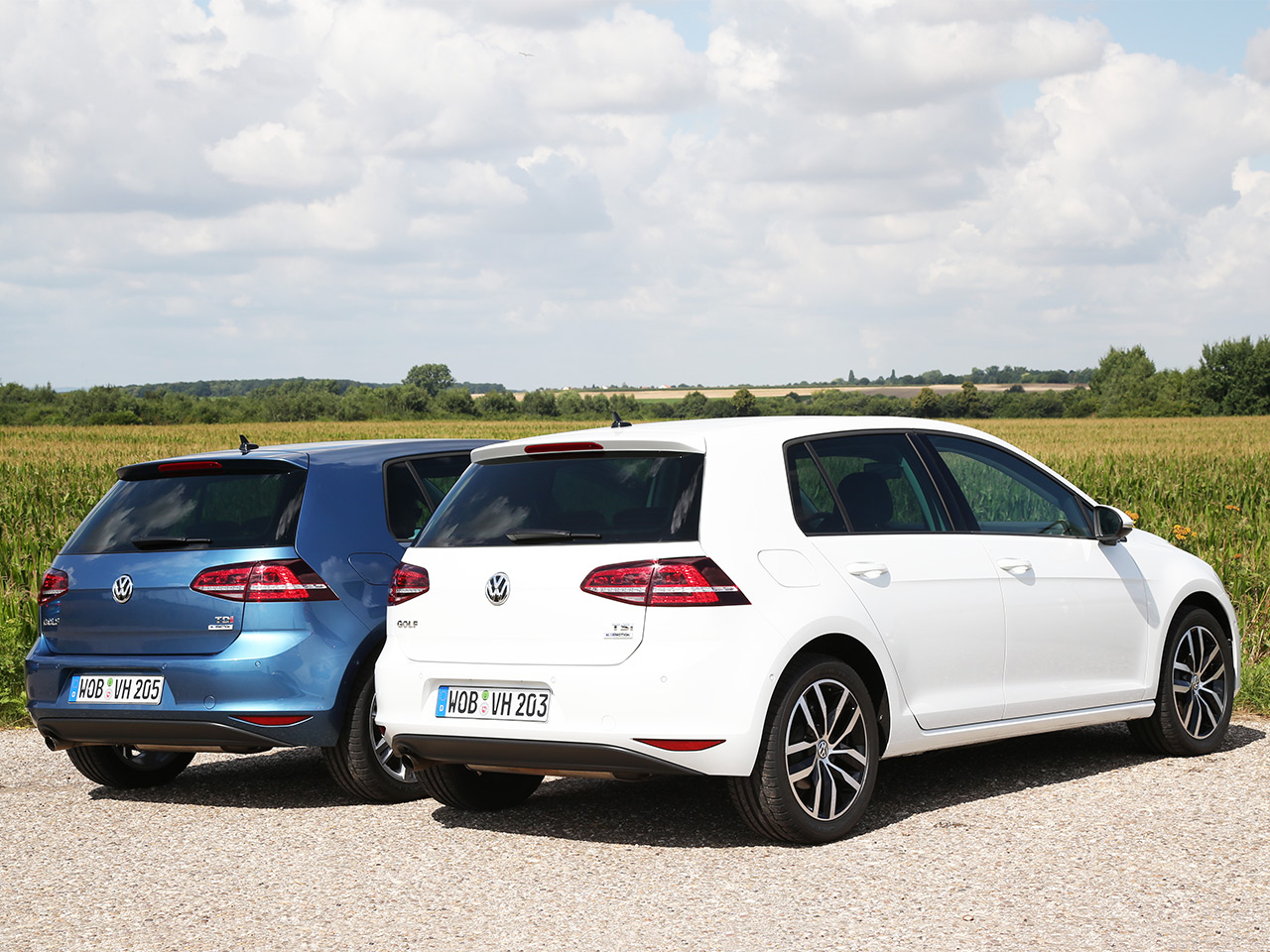 Vw Golf 1 2 Tsi 1 6 Tdi Vergleichstest Autozeitung De