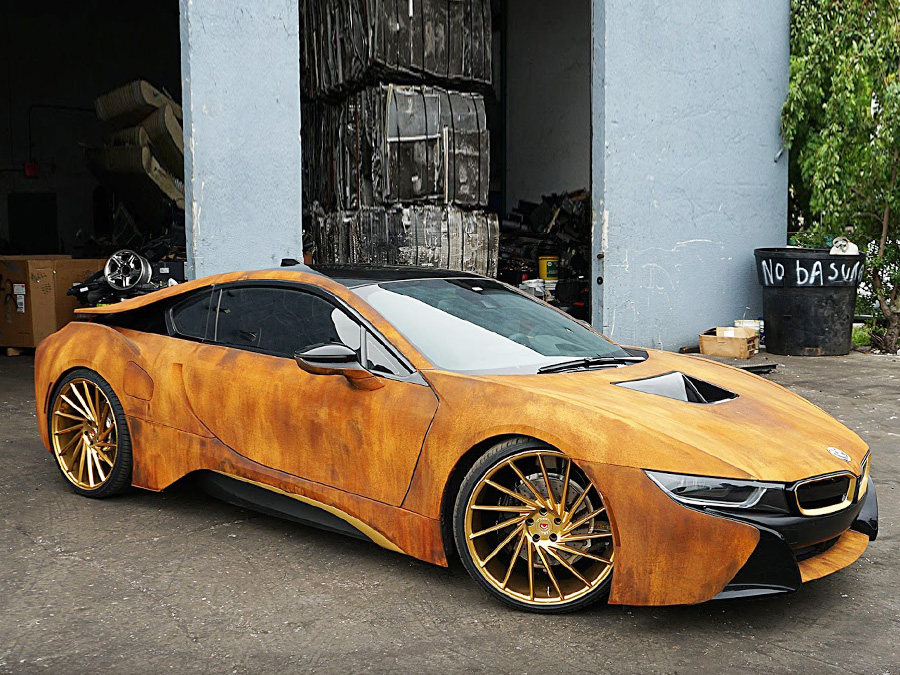 BMW i8 (Tuning): Folierung von MetroWrapz