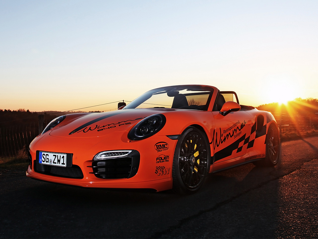 Porsche 911 Turbo S Cabrio: Tuning von Wimmer RST ...