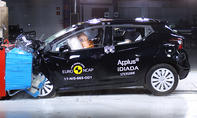 Nissan Micra im Crashtest