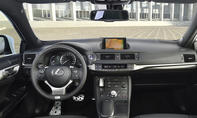 Lexus CT 200h Facelift 2014 Hybrid Preis Marktstart Bilder Cockpit