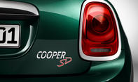 Mini Cooper SD 2014 Diesel Dreitürer Kleinwagen Preis Sportversion