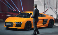 Audi R8 2015 V10 plus Autosalon Genf Supersportler Live-Bilder Informationen Premiere Neuheiten