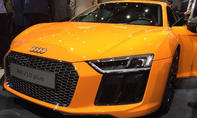 Audi R8 2015 V10 plus Autosalon Genf Supersportler Live-Bilder Informationen Premiere Neuheiten