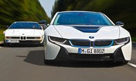 Vergleich BMW i8 M1 Supersportler Hybrid Sportwagen