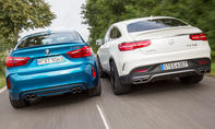 bmw x6 m Mercedes-amg gle 63 s coupe