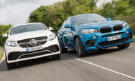 bmw x6 m Mercedes-amg gle 63 s coupe