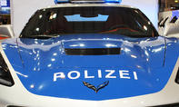 Corvette C7 Polizei Essen Motor Show 2015