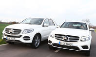 mercedes glc gle suv test vergleich 