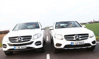 mercedes glc gle suv test vergleich