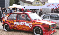 VW Golf 1 mit Breitbau auf dem GTI-Treffen 2016