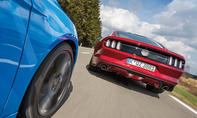 Ford Focus RS/Ford Mustang GT: Vergleich