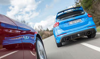 Ford Mustang GT/Ford Focus RS: Vergleich