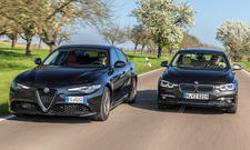 Alfa Romeo Giulia Q4 Veloce vs. BMW 320d xDrive