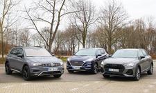 VW Tiguan/Hyundai Tucson/Audi Q3