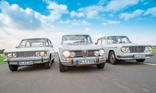 Fiat 125/Alfa Giulia/Lancia Fulvia: Classic Cars