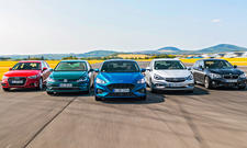 Audi A3/BMW 118i/Ford Focus/Opel Astra/VW Golf