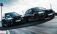 BMW X5 M und BMW X6 M Edition Black Fire