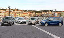 Citroën Berlingo/VW Caddy/Ford Tourneo/Opel Combo: Test