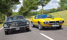 Ford Mustang/Alfa Montreal: Classic Cars