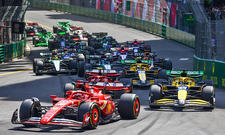 Der Start des Formel 1 2024 Monaco-GP