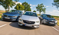 VW Passat Variant/Skoda Superb Combi/Opel Insignia Sports Tourer