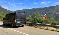 Camping-Reise durch Sardinien im Karmann Mobil Davis 600 LS