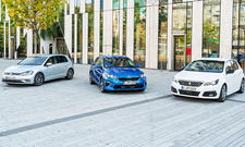 Kia Ceed/Peugeot 308/VW Golf