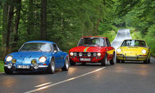 Porsche 911 T/Alpine A110/Lancia Fulvia: Classic Cars