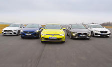 Mercedes A-Klassea/Opel Astra/VW Golf/Hyundai i30/BMW 1er