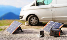 Mobile Solaranlage