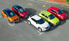 Peugeot 2008/Opel Crossland X/Nissan Juke/Hyundai Kona/Fiat 500X