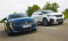 Peugeot 508 SW/Peugeot 5008: Vergleichstest