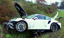 Porsche 911 GT3 RS gecrasht