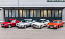 Audi Coupés: 100 S/S2/quattro/TT